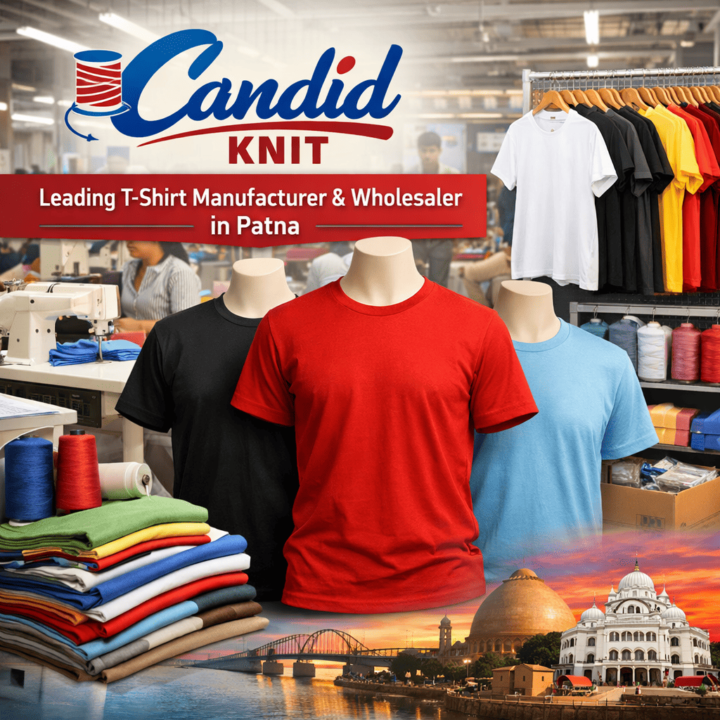 Candid Knit – Leading T-Shirt Manufacturer & Wholesaler in Patna